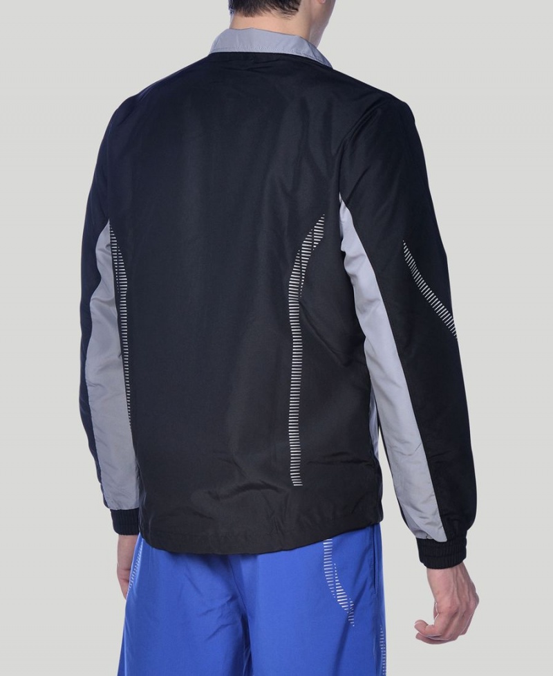 Arena Team Line Warm-Up Jacke Schwarz | HNX43C-123