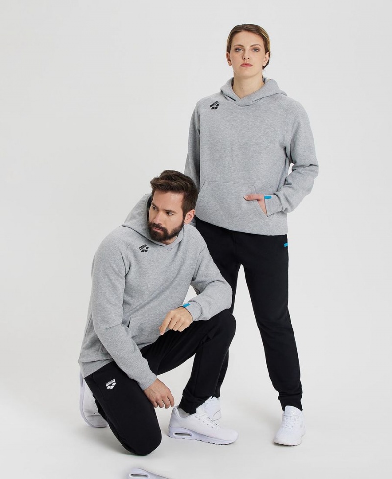 Arena Team Mit Kapuze Panel Sweatshirt Grau | ACS34K-131