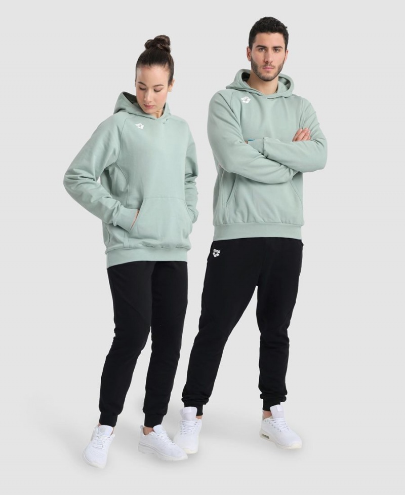 Arena Team Mit Kapuze Panel Sweatshirt Grün | EPM62L-569