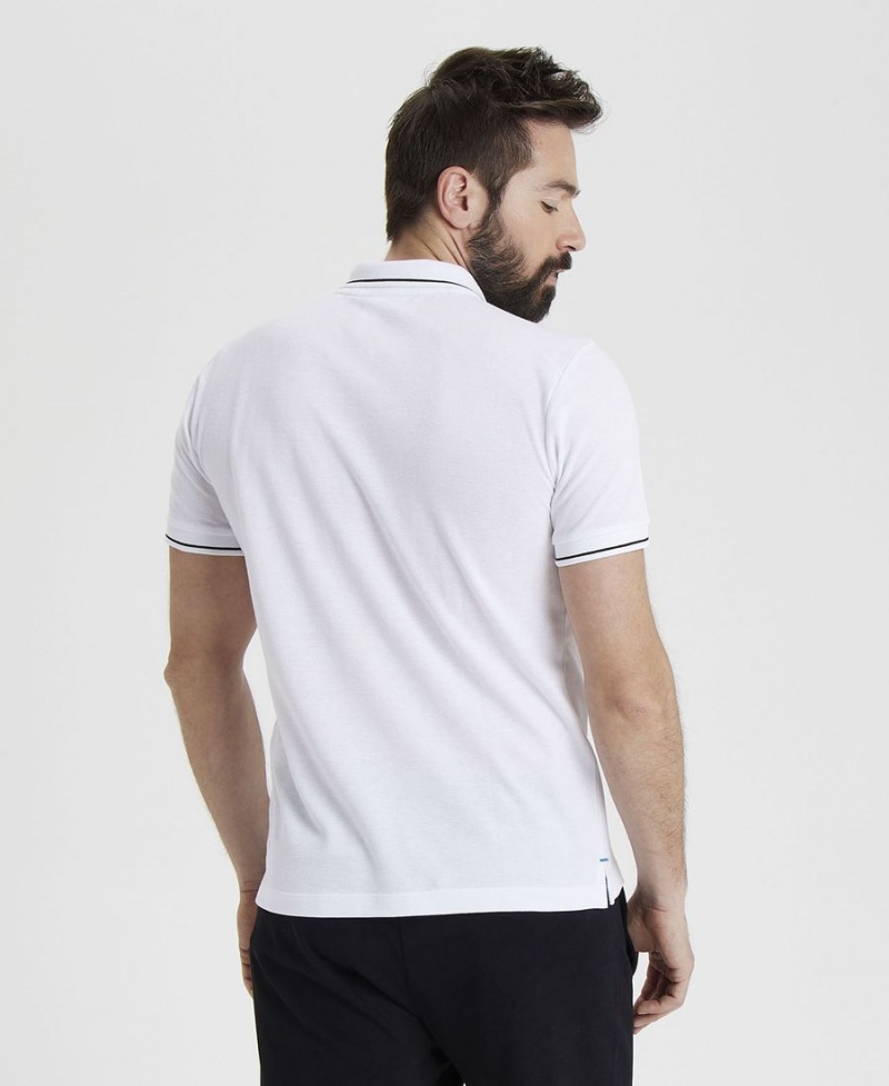 Arena Team Solid Poloshirt Weiß | SZG33L-698