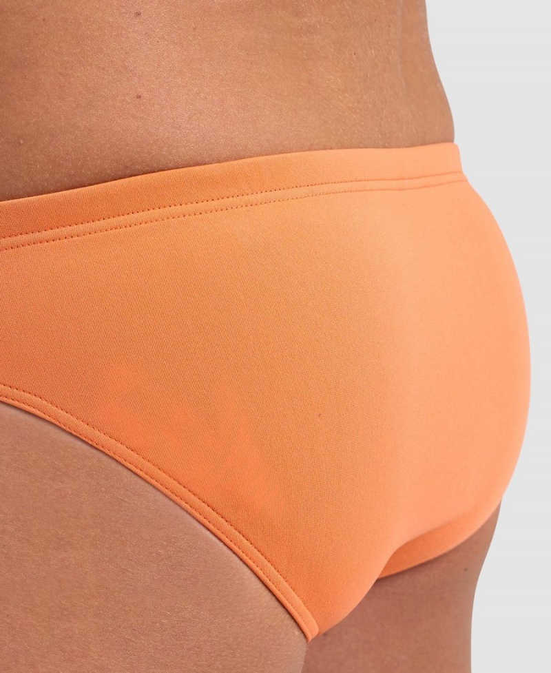 Arena Team Solid Schwimmhose Orange Grau | MHB89T-813