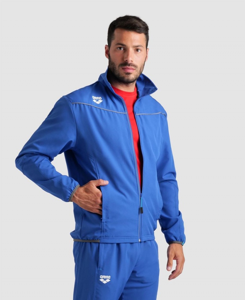 Arena Team Sports Panel Jacke Blau | PCM37Z-524