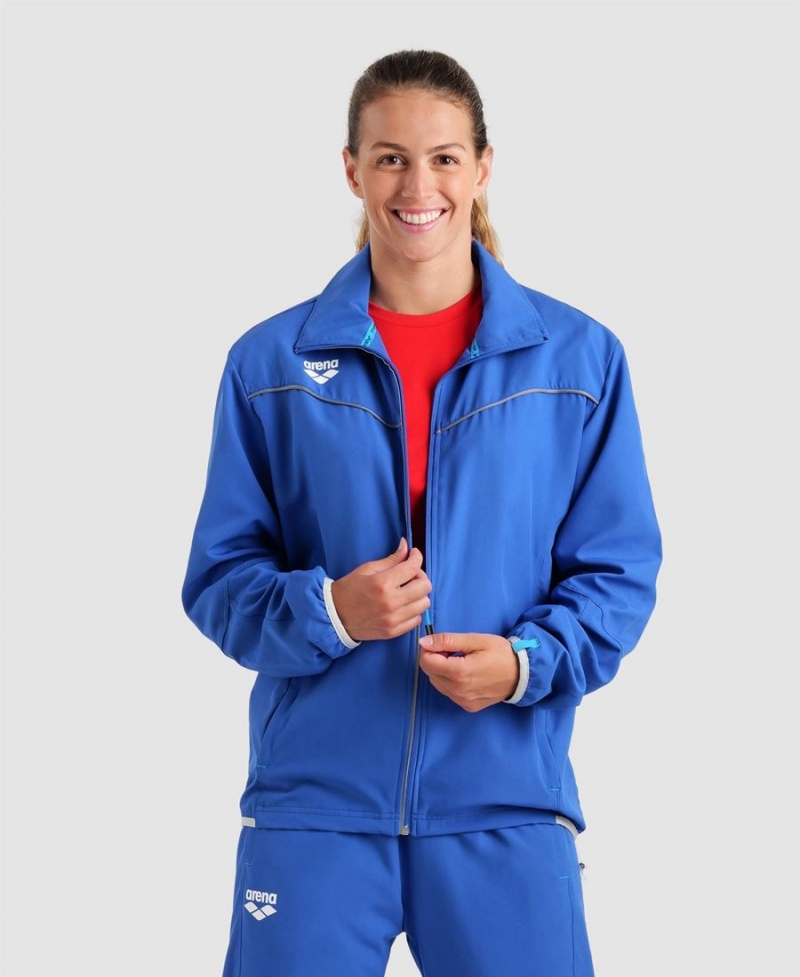 Arena Team Sports Panel Jacke Blau | PCM37Z-524