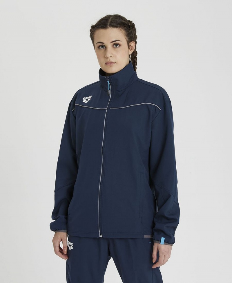 Arena Team Sports Panel Jacke Navy | VHV68T-035