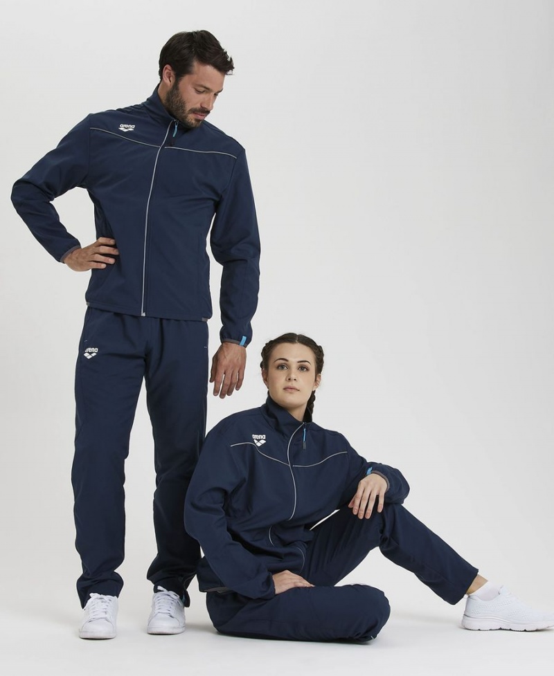 Arena Team Sports Panel Jacke Navy | VHV68T-035