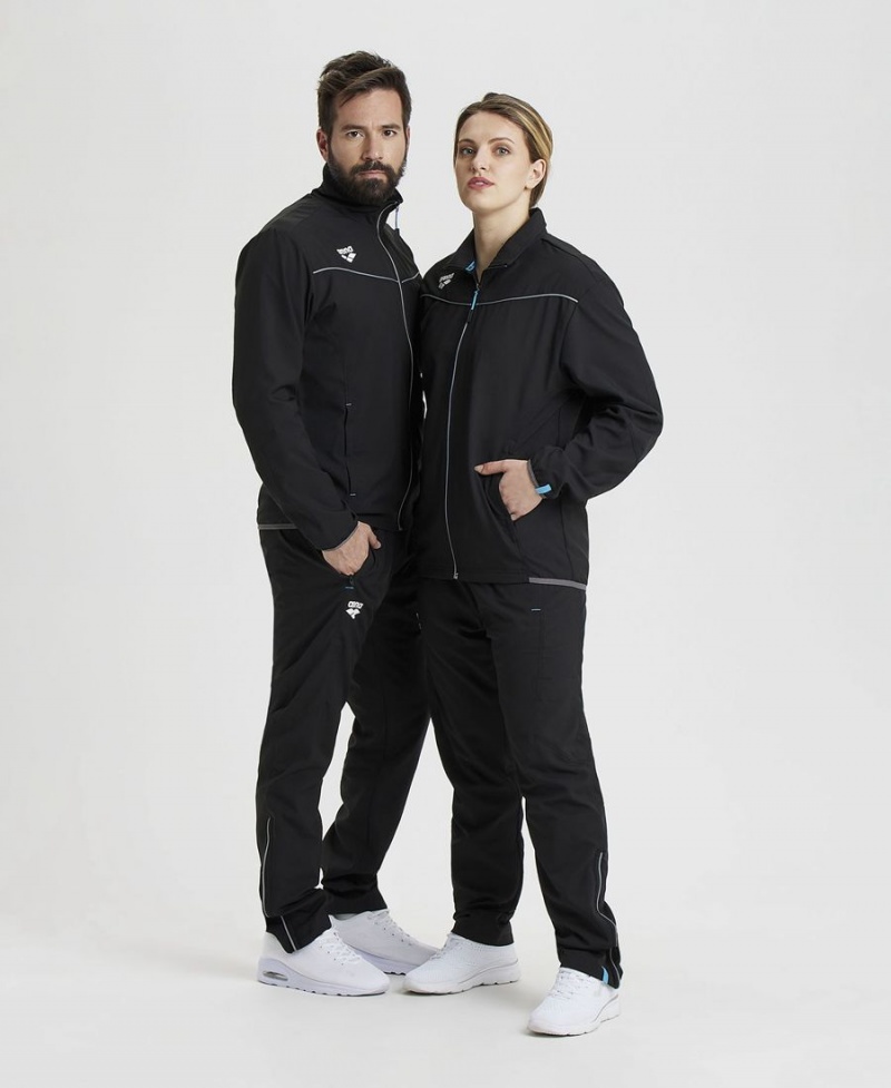 Arena Team Sports Panel Jacke Schwarz | KZL61A-770