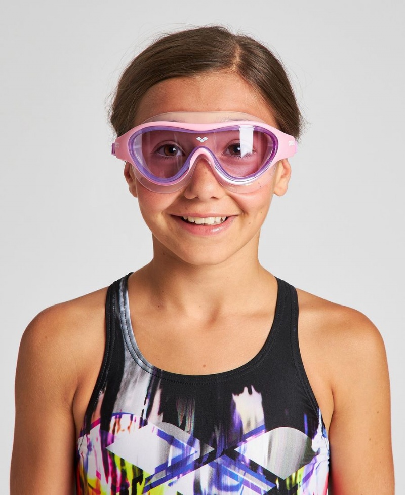 Arena The One Mask Jr Schwimmbrille Rosa Lila | ABY48V-873