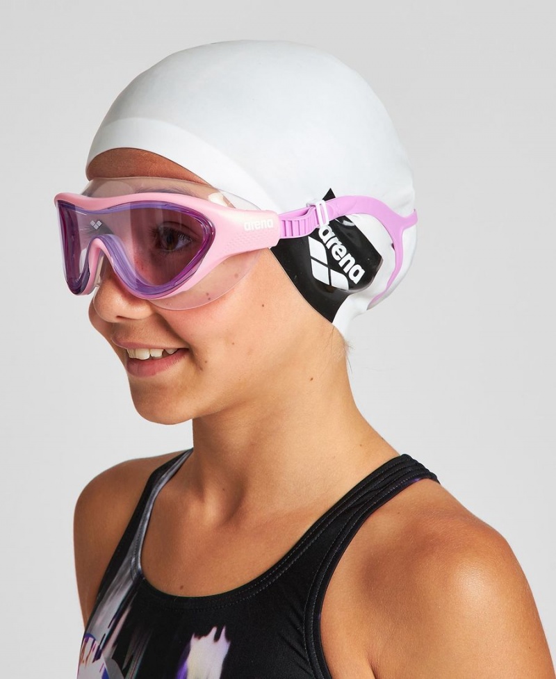 Arena The One Mask Jr Schwimmbrille Rosa Lila | ABY48V-873