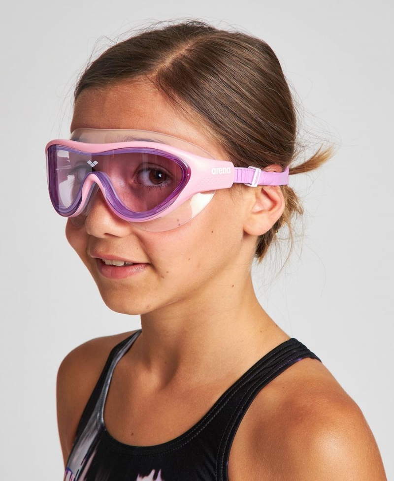 Arena The One Mask Jr Schwimmbrille Rosa Lila | ABY48V-873