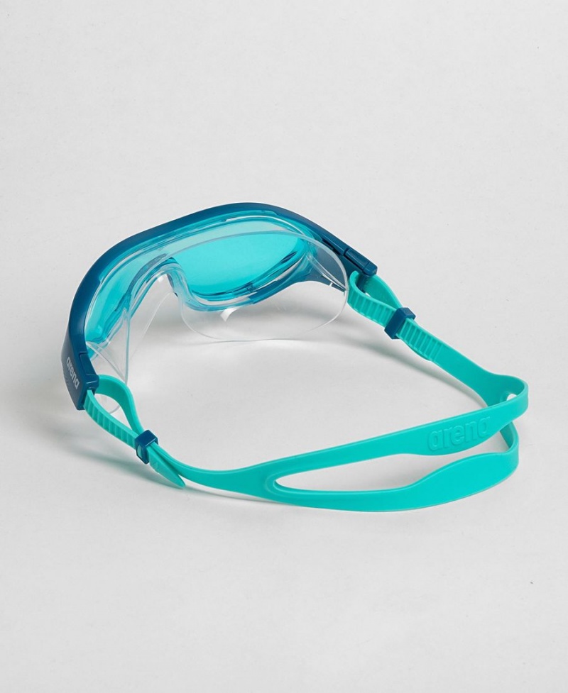 Arena The One Mask Schwimmbrille Blau Türkis | YWF40M-863