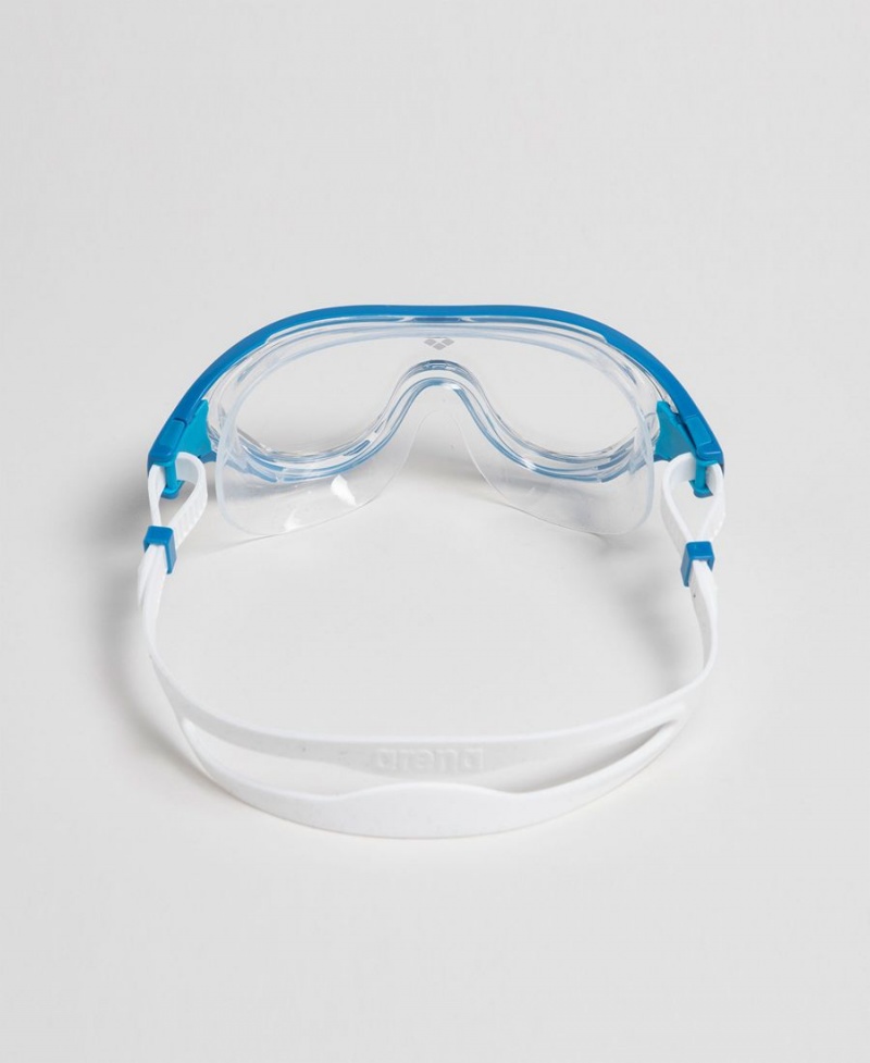 Arena The One Mask Schwimmbrille Blau Weiß | KUQ84D-148