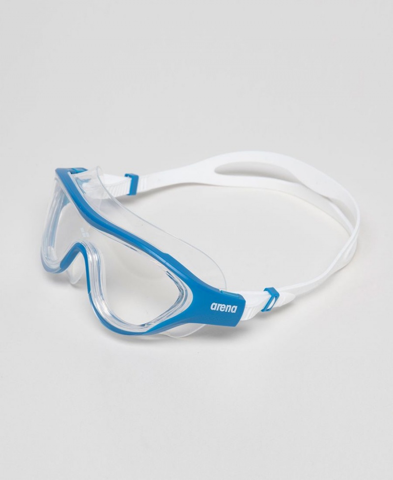 Arena The One Mask Schwimmbrille Blau Weiß | KUQ84D-148