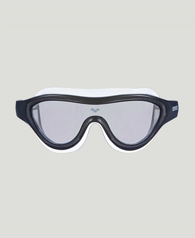 Arena The One Mask Schwimmbrille Grau Schwarz Weiß | JXJ51N-683