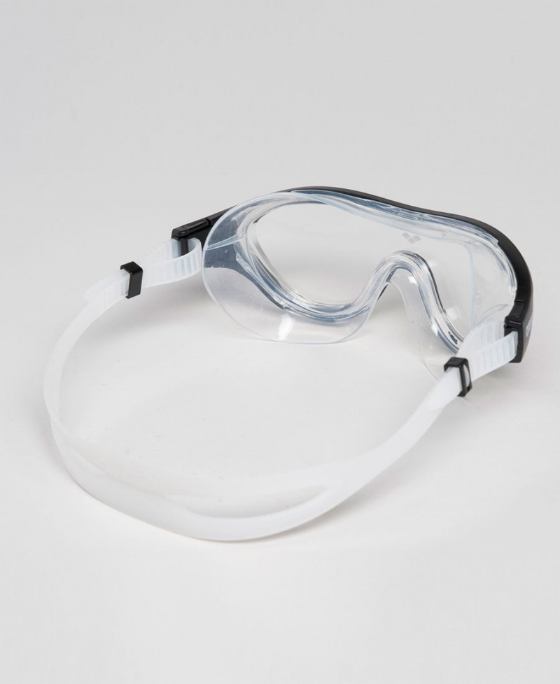 Arena The One Mask Schwimmbrille Schwarz Weiß | QFX87W-906