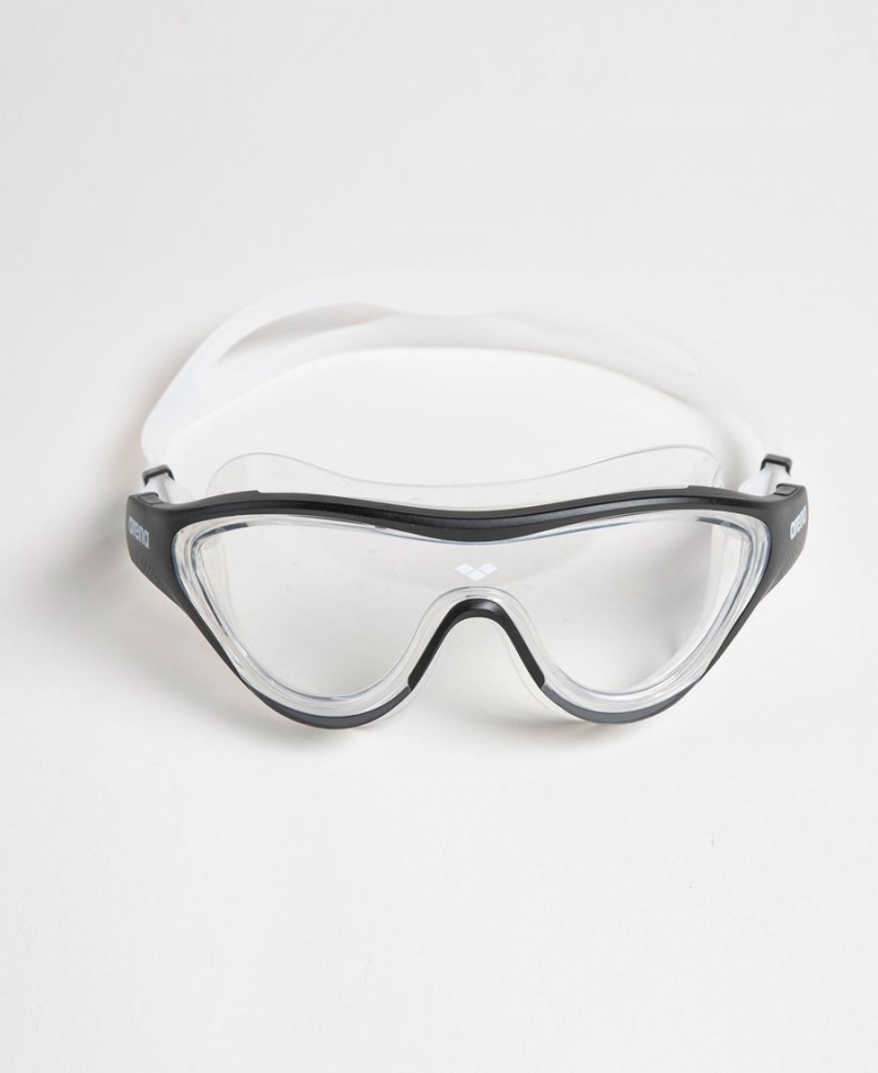 Arena The One Mask Schwimmbrille Schwarz Weiß | QFX87W-906