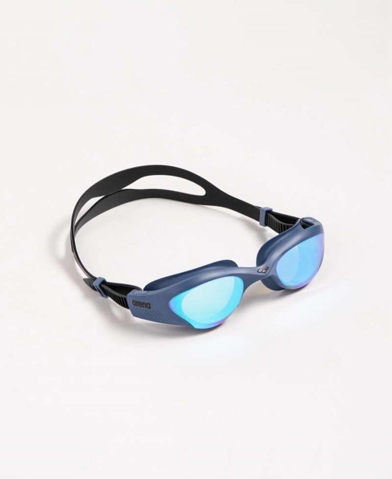 Arena The One Mirror Schwimmbrille Blau Schwarz | GHE73A-166