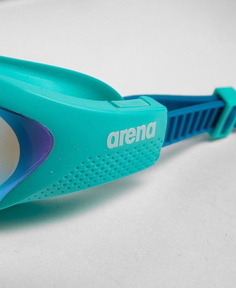 Arena The One Mirror Schwimmbrille Blau Navy | LJH87M-879