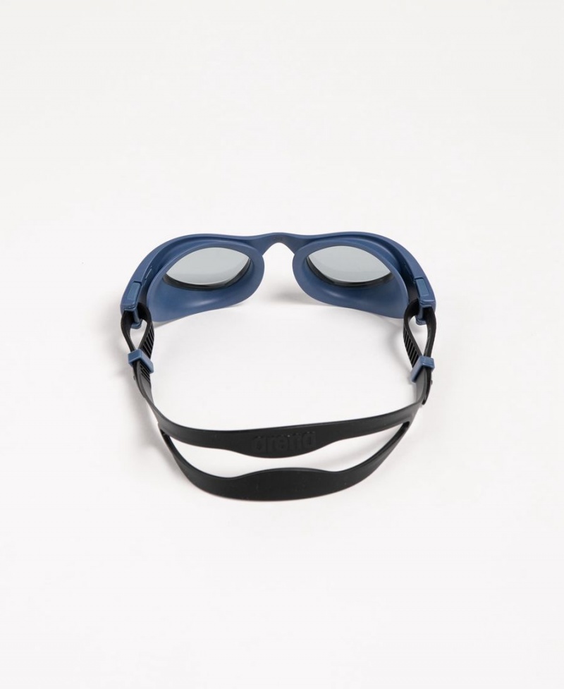 Arena The One Schwimmbrille Grau Navy Schwarz | VVY14F-739