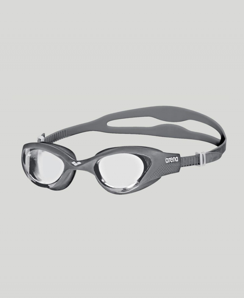 Arena The One Schwimmbrille Grau Weiß | LOT59C-010