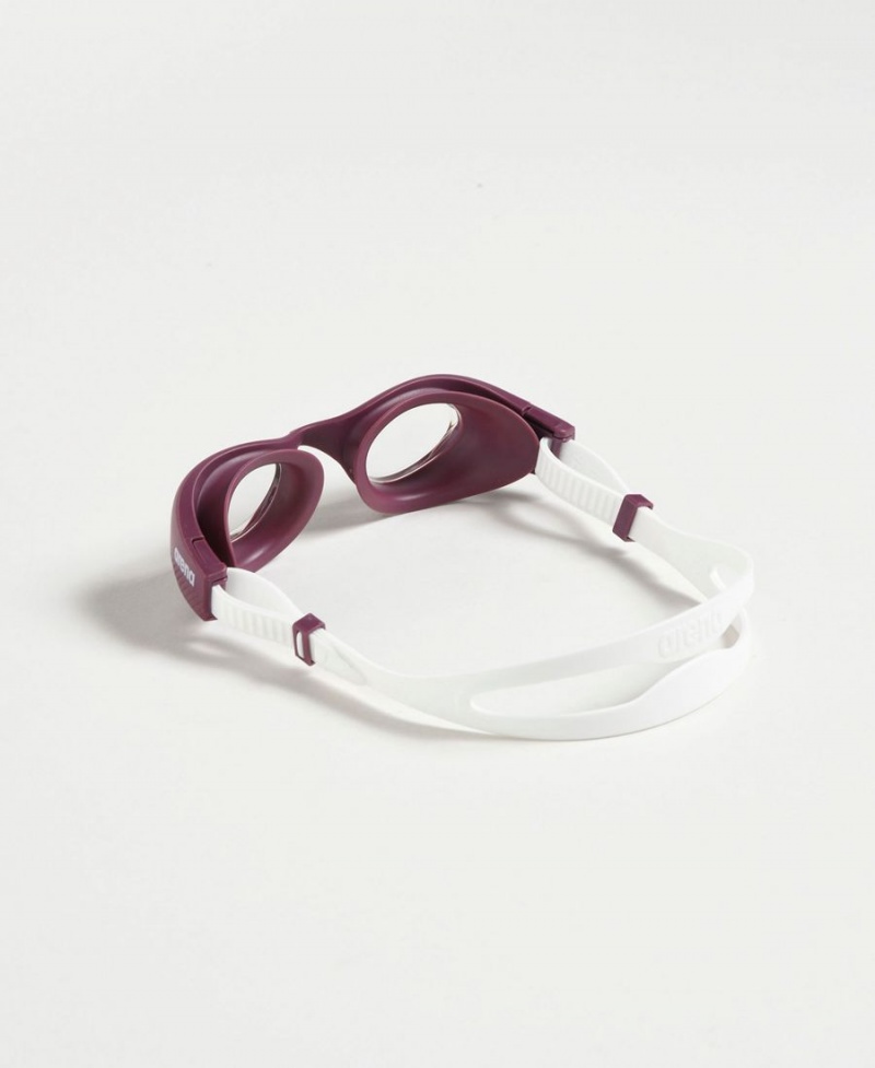 Arena The One Women Schwimmbrille Bordeaux Weiß | EIQ49H-694