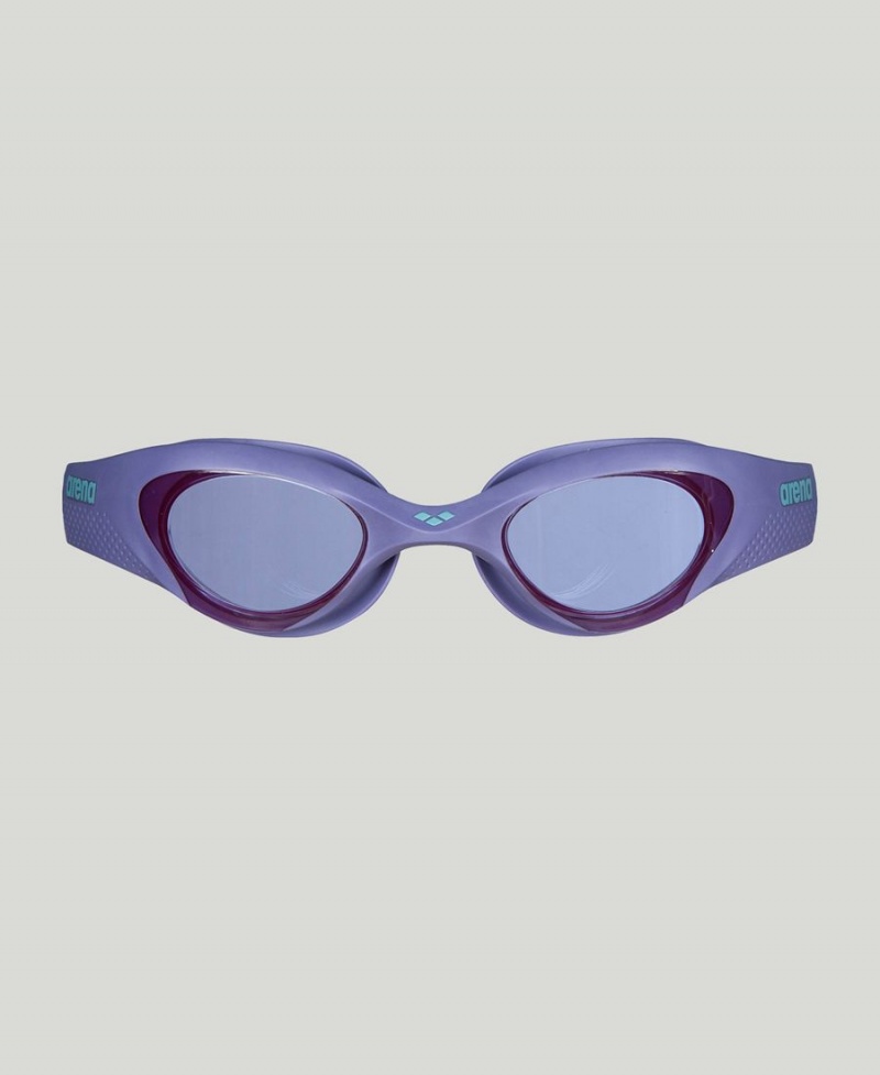 Arena The One Women Schwimmbrille Grau Lila Türkis | QXL29E-571