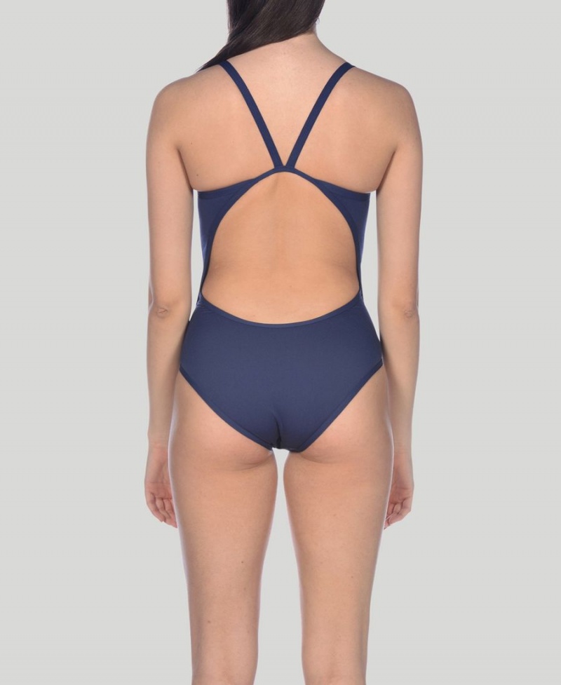 Arena Triangle Prism Superfly Back Badeanzug Navy Mehrfarbig | TGQ02K-412