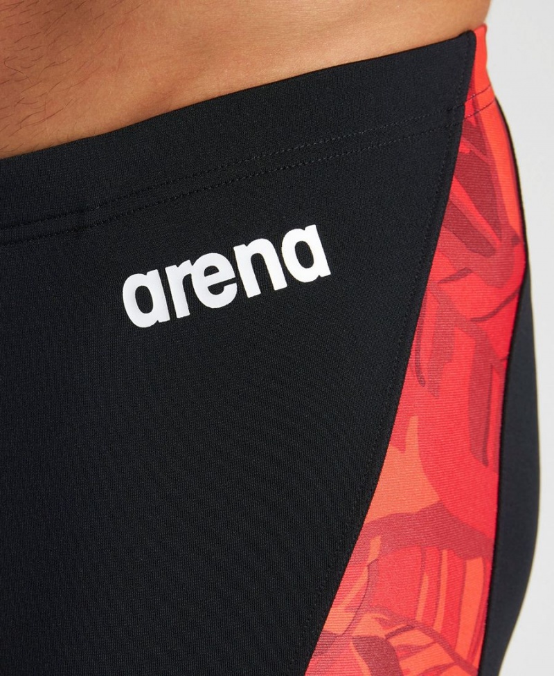 Arena Tropicals Jammer Schwarz Rot Mehrfarbig | VRU16W-706