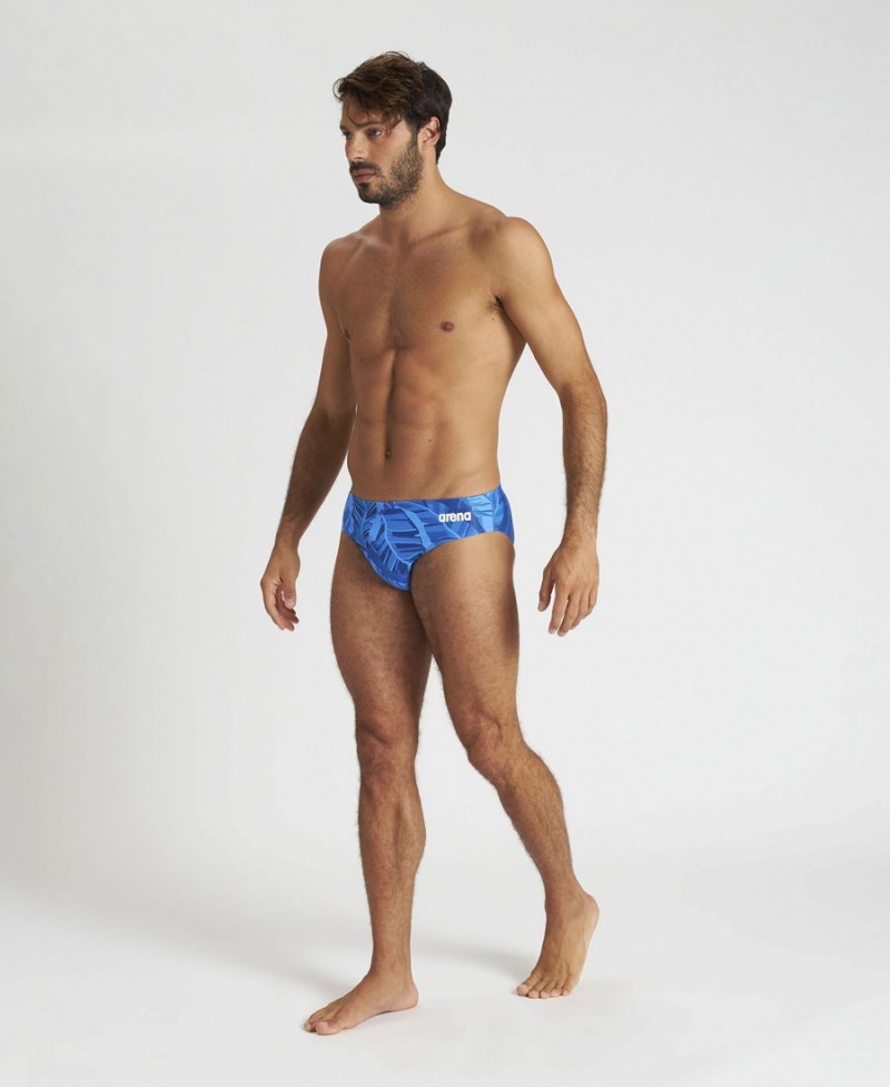 Arena Tropicals Schwimmhose Blau Mehrfarbig | KEC25P-294