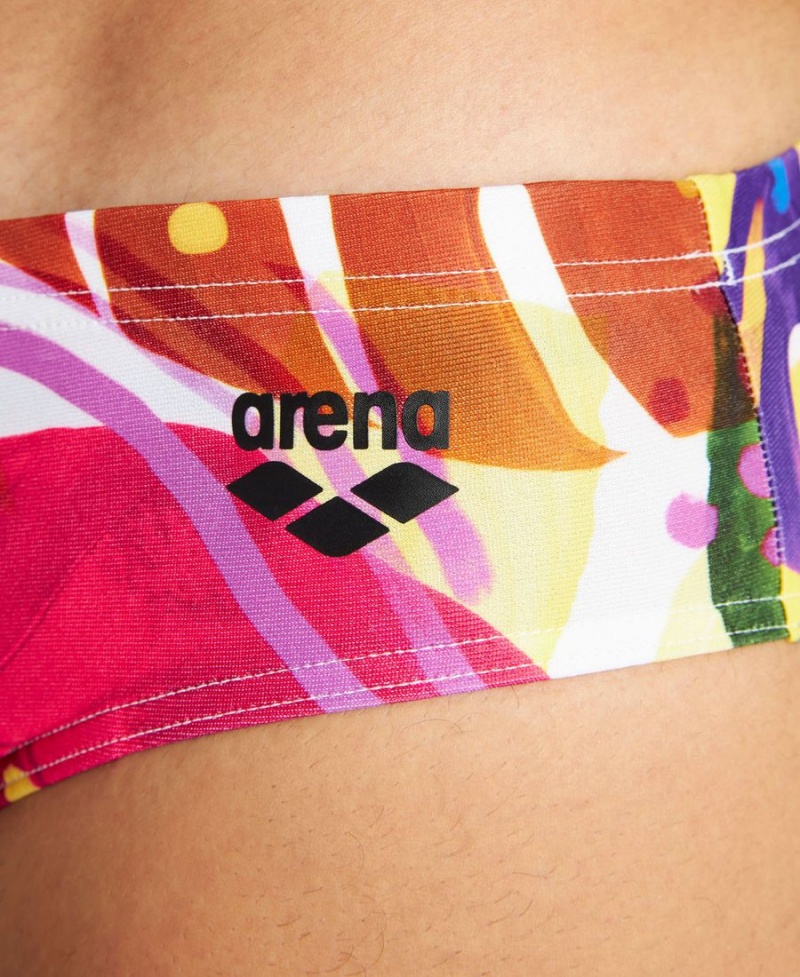 Arena Tropics Schwimmhose Weiß Mehrfarbig | IDX91C-744