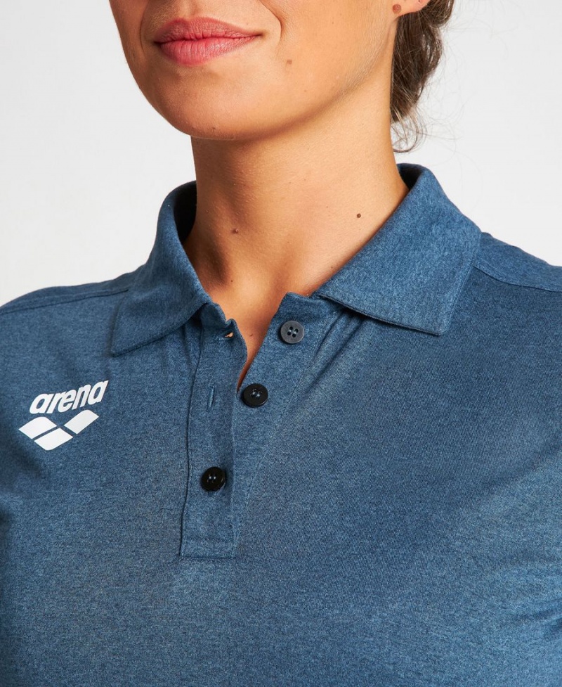 Arena USA Tech Poloshirt Blau | NVR91Q-927