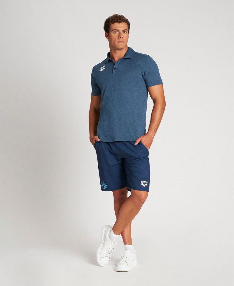 Arena USA Tech Poloshirt Navy | JFJ82V-237