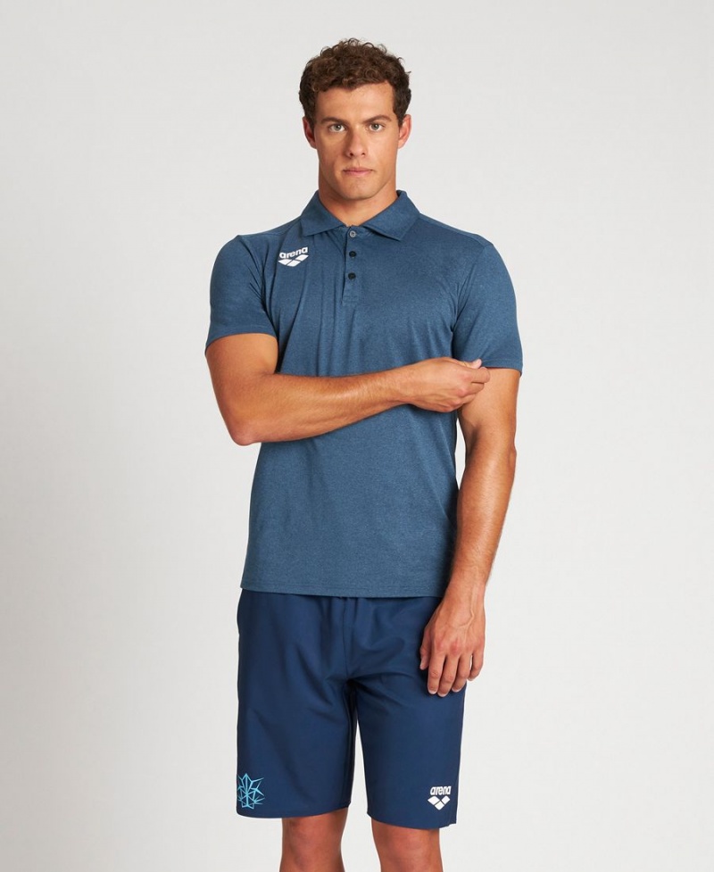 Arena USA Tech Poloshirt Navy | JFJ82V-237