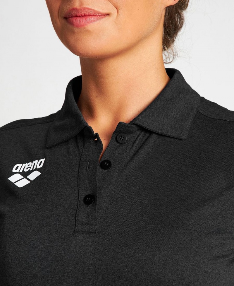 Arena USA Tech Poloshirt Schwarz | BRY51B-682