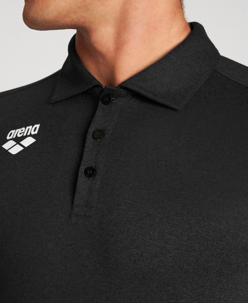 Arena USA Tech Poloshirt Schwarz | MDC70M-374