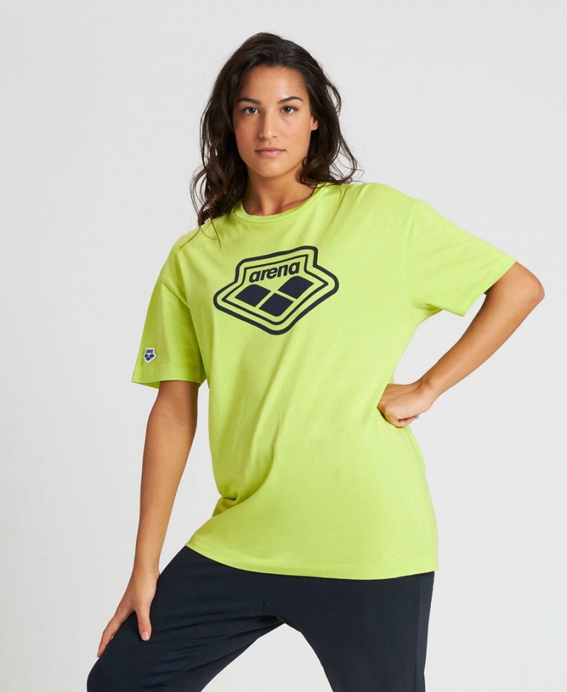 Arena Uni T-Shirt Grün | QDL64X-157