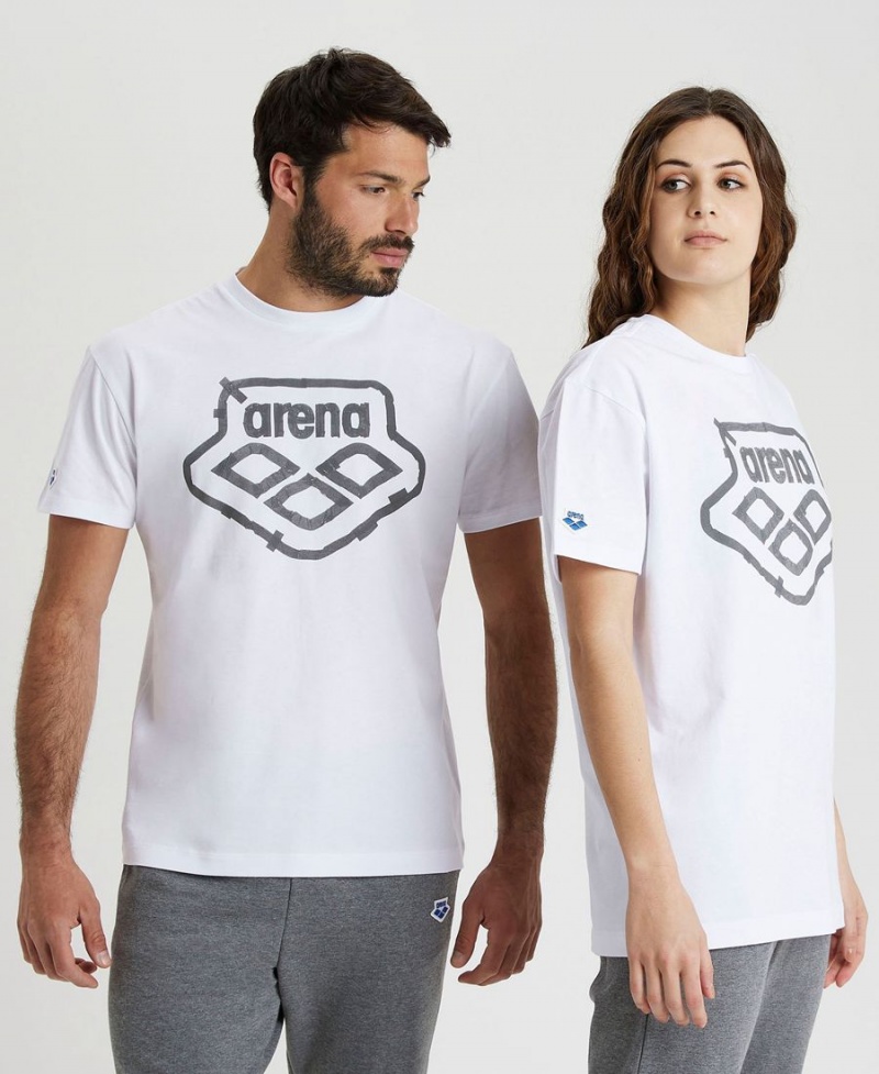 Arena Uni T-Shirt Weiß | RDP14V-847