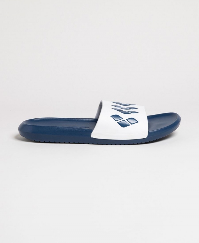 Arena Urban Badelatschen Sandalen Navy Weiß | ZOD03J-672