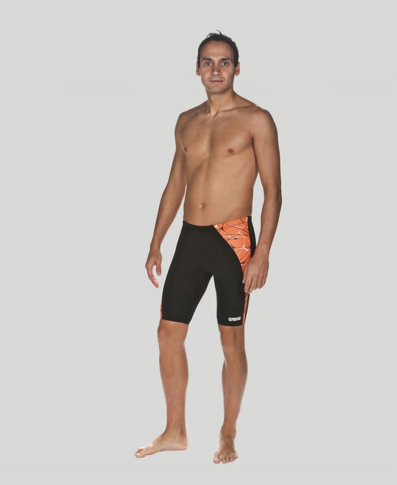 Arena Wasser Jammer Schwarz Orange | ZYT44Y-057